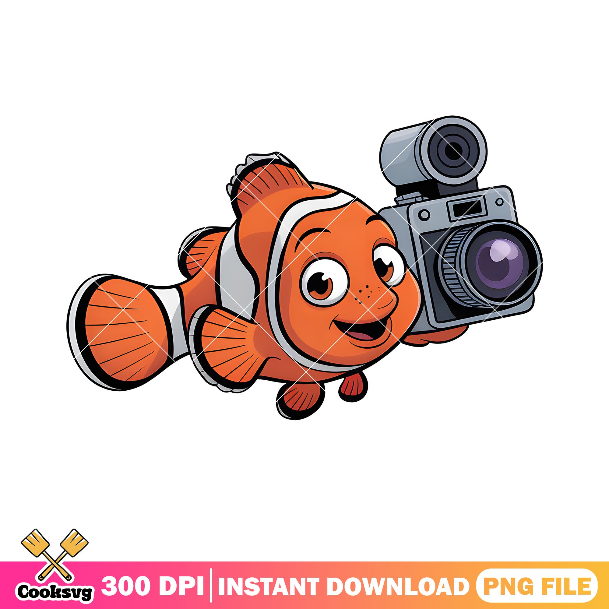 MArlin reporter fish png, disney sticker png, marlin png – Cooksvg