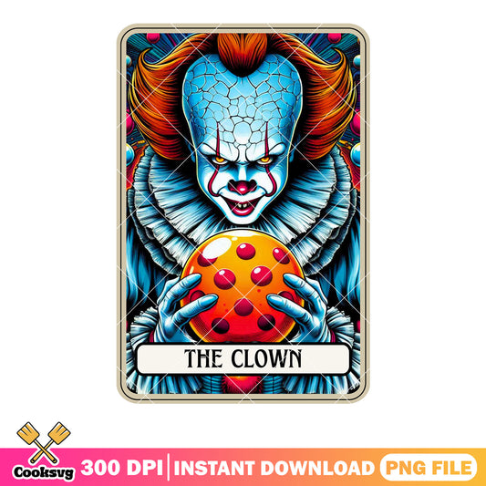 Magical card the clown png, penny wise png, art the clown png