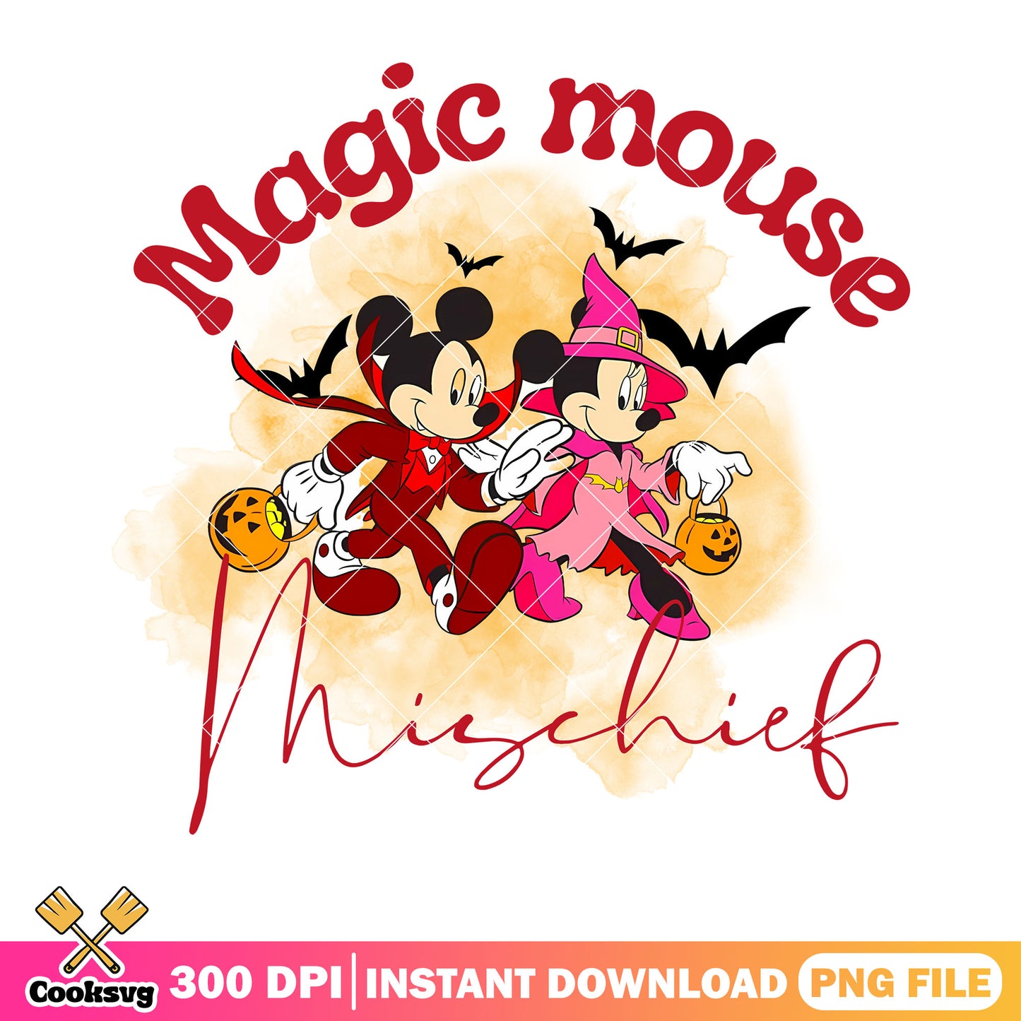 Magic mouse png, vampire costume png, witch costume png