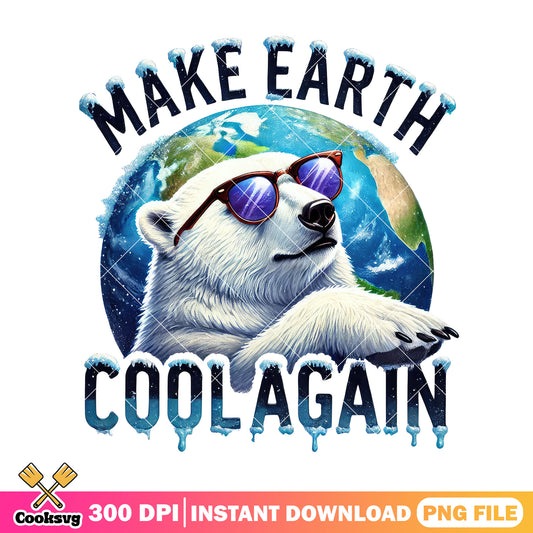 Make earth cool again design png, google earth day quiz png