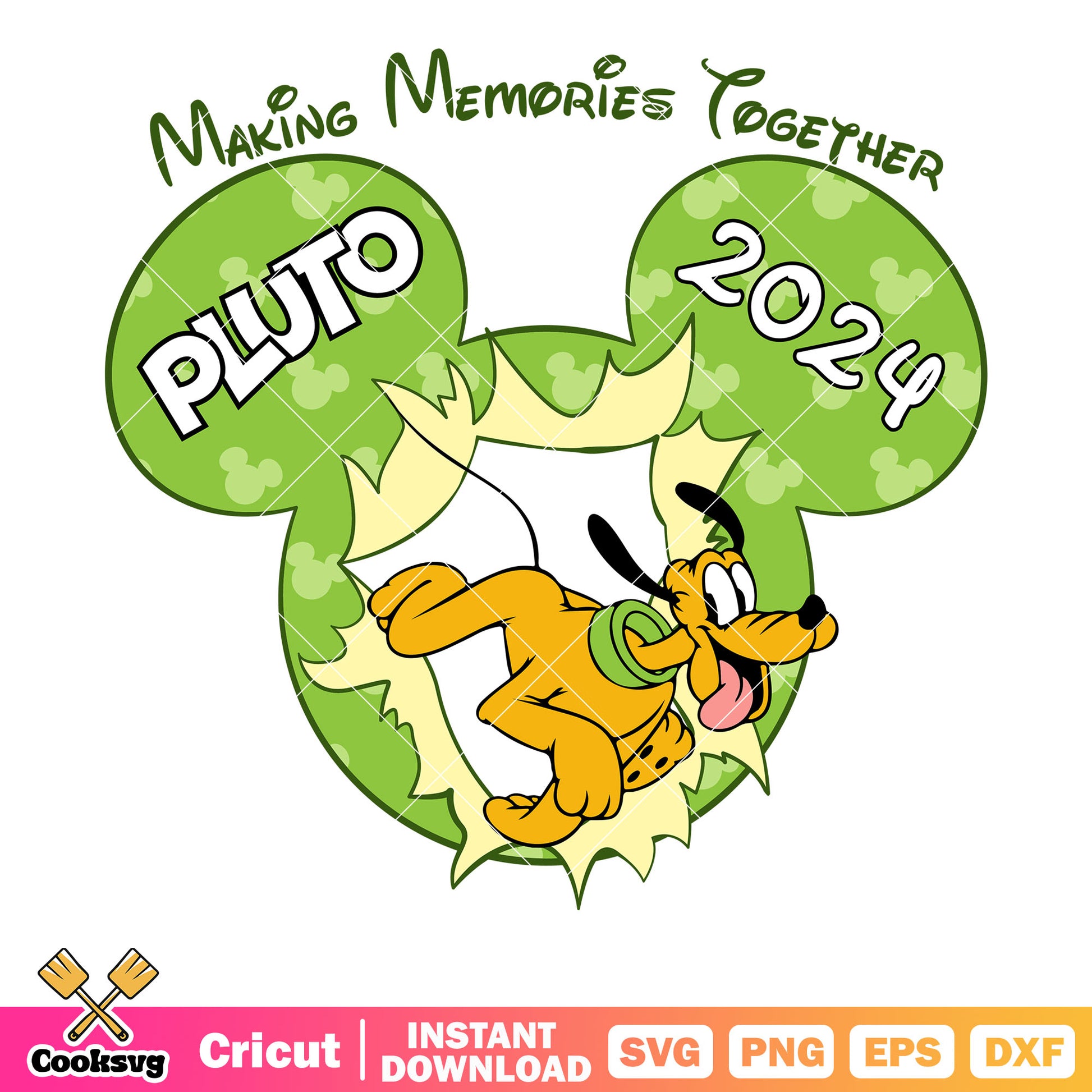 Making memories together 2024 pluto svg, making memories together​ svg