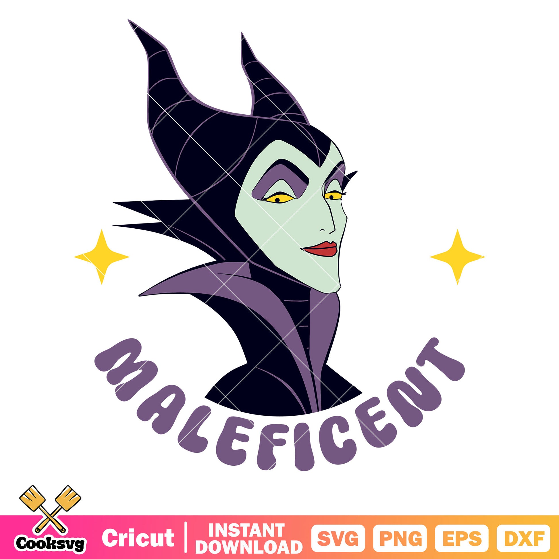 Maleficent disney villain era svg, Maleficen svg, disney villains​ svg