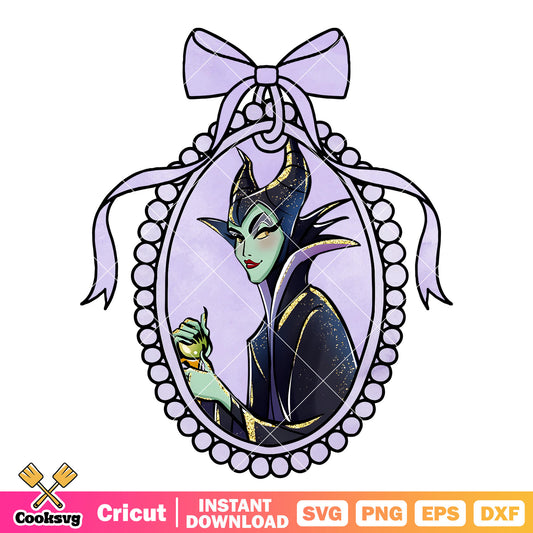 Maleficent villain disney mirror png, disney maleficent​ png