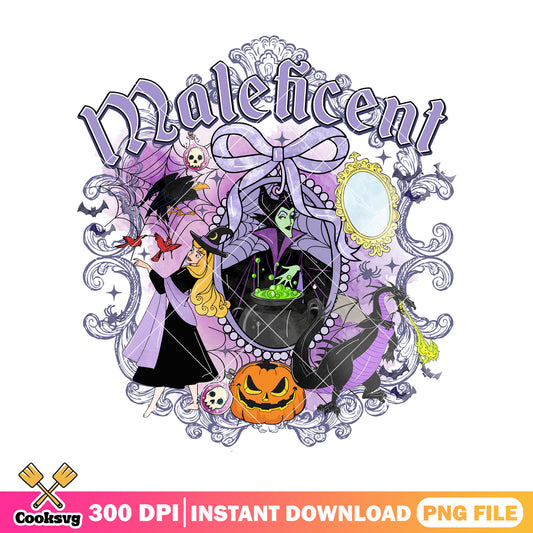 Maleficent villain png, halloween spirit png, disney villains png