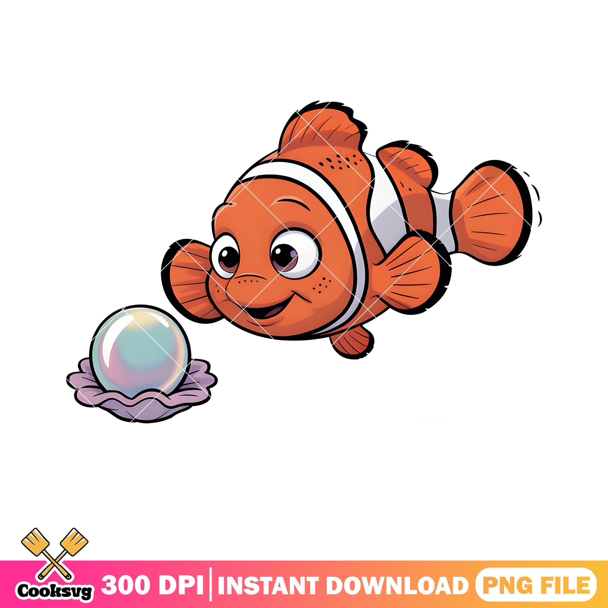 Marlin and shinny pearl png, coral reef disney​ png, clownfish marlin png