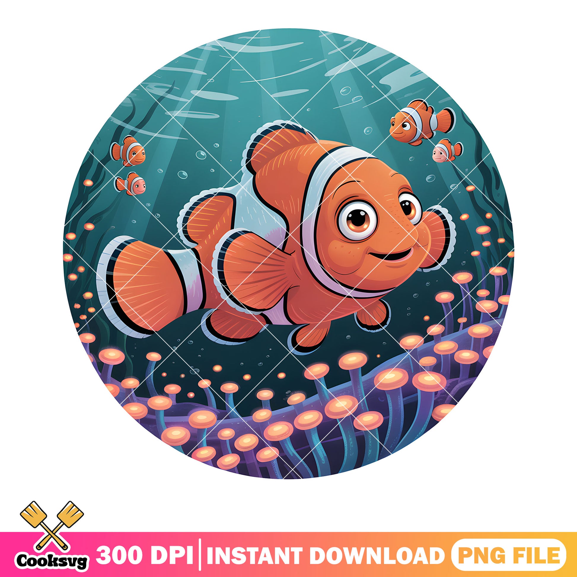 Marlin deep ocean with nemo png, finding nemo png, clownfish​ png