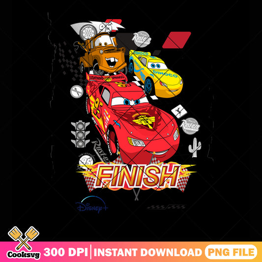 Matter and Cruz Ramirez png, lightning mcqueen png, Disney Pixar png