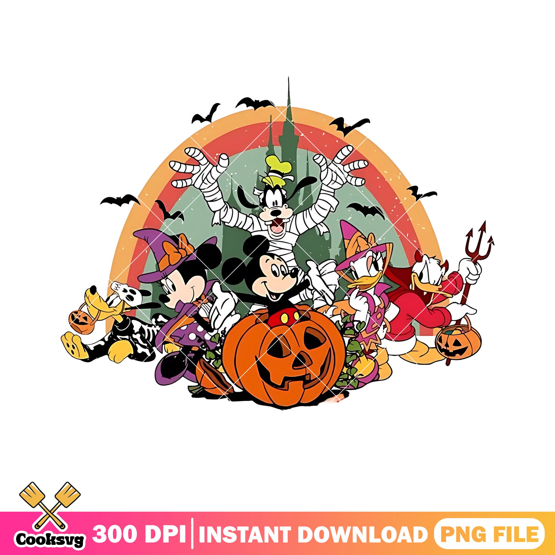 Max skeleton png, wicker pumpkin png, disney character png