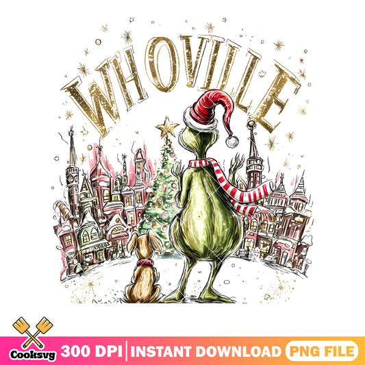 Max the dog with grinch png, ​How the Grinch Stole Christmas png
