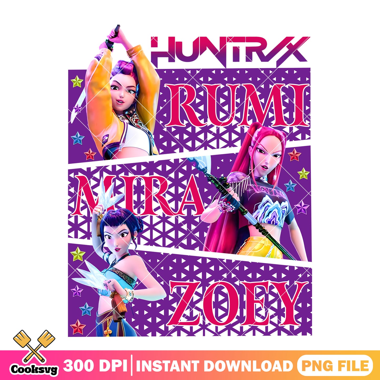 Member name huntrix png, huntrix member png, kpop huntrix png