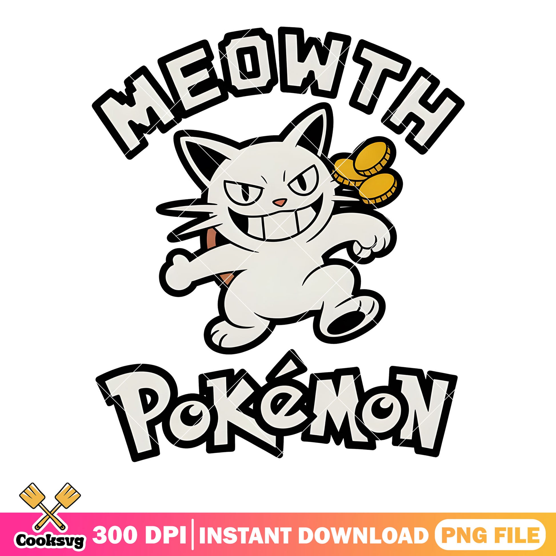 Meowth pokemon png, nintendo switch png, pokemon meowth png