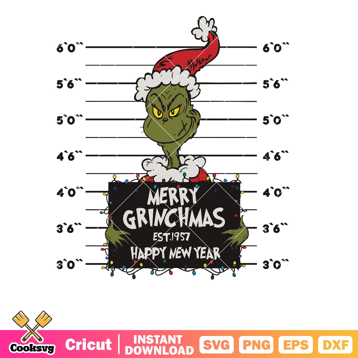 Merry Grinchmas Est 1957 grinch svg, merry grinchmas svg, the grinch svg