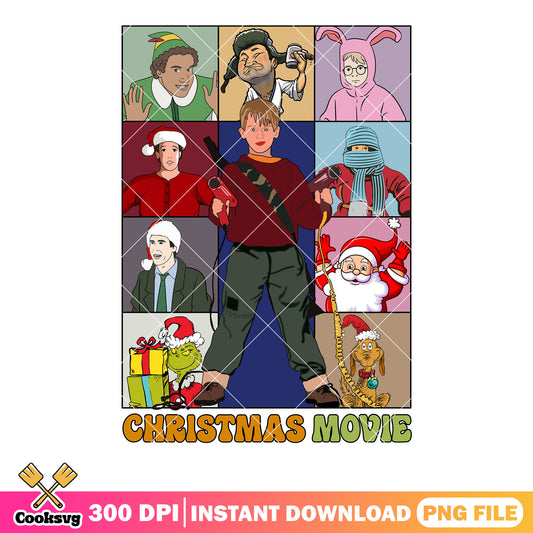 Merry christmas movie png, max the dog png, happy christmas png