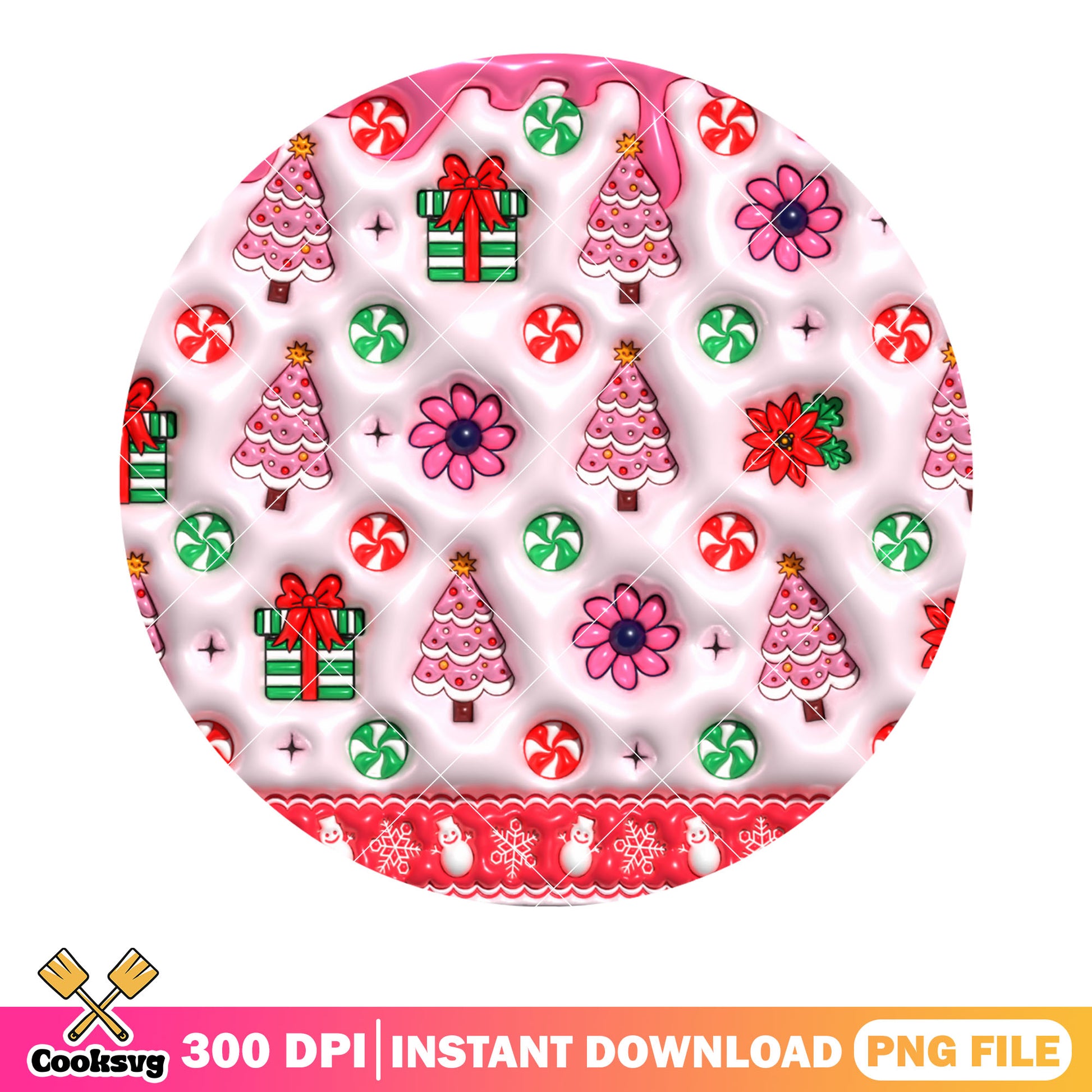 Merry christmas snack png, christmas vibes png, christmas cookies png