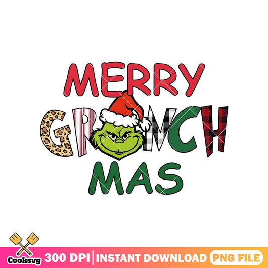Merry grinchmas head png design, merry grinchmas png, grinch head png