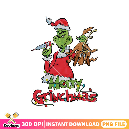 Merry grinchmas lights png, merry grinchmas png, christmas lights png