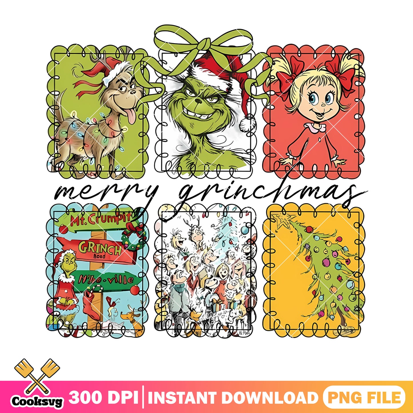 Merry grinchmas png, merry christmas png, the grinch​ png