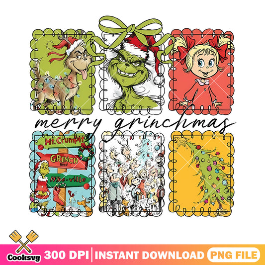 Merry grinchmas png, merry christmas png, the grinch​ png