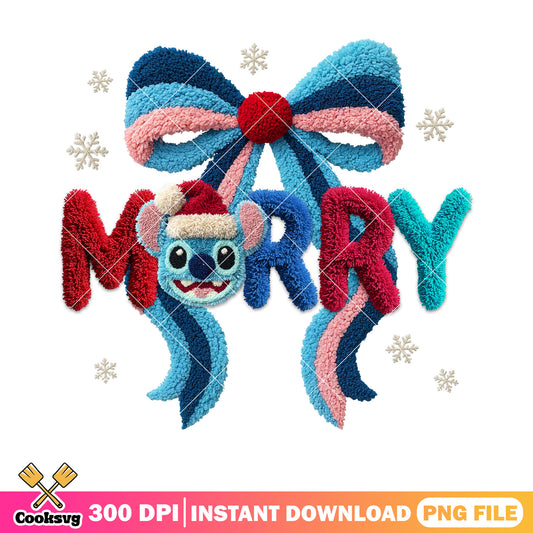 Merry stitchmas png, lilo and stitch​ png, disney christmas png