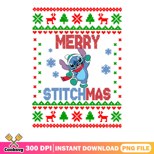 Merry stitchmas png, lilo and stitch png, disney christmas png