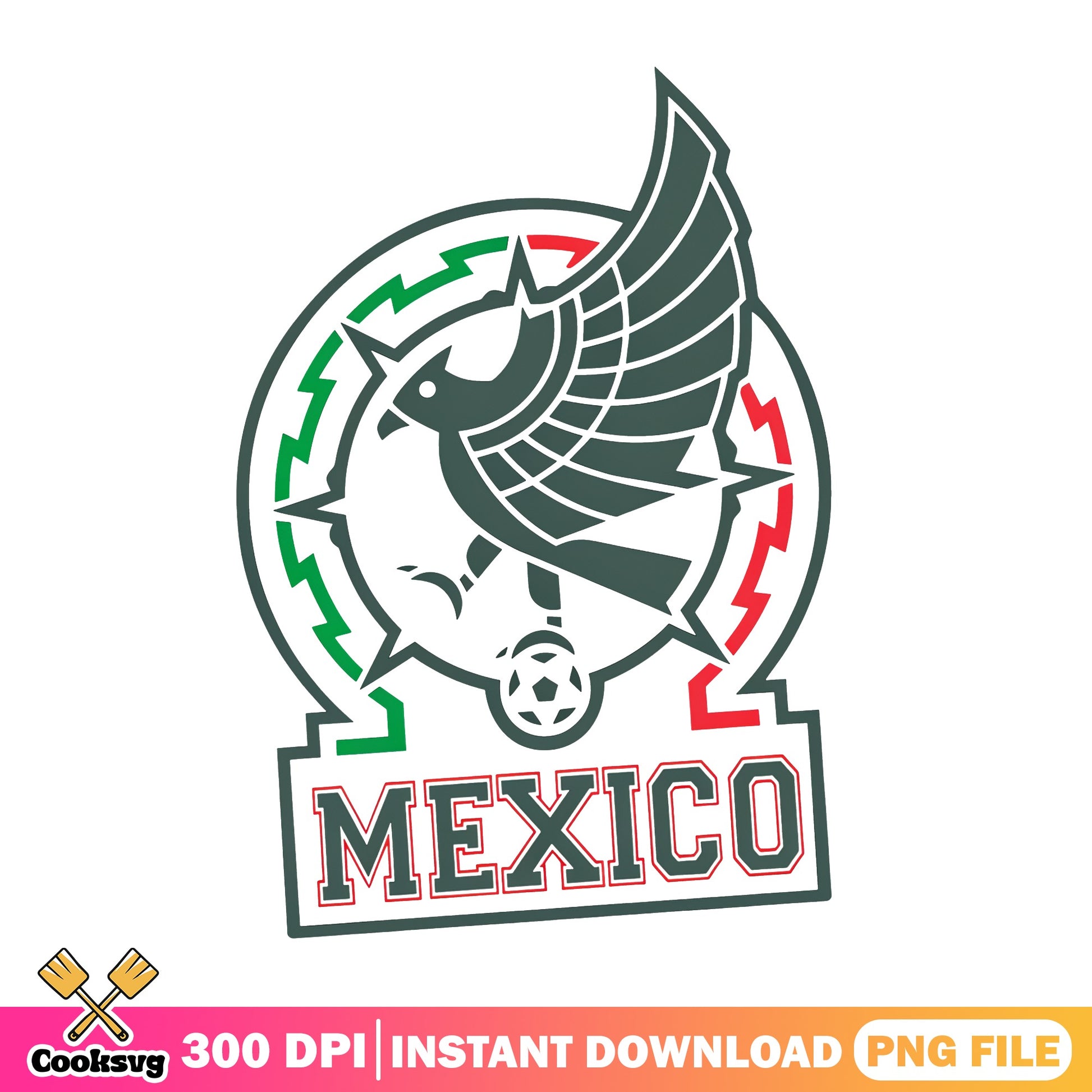 Mexico Soccer Team Eagle Logo PNG, Futbol Mexico PNG, Mexico Football PNG
