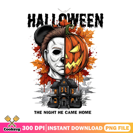 Michael Myers Halloween Horror PNG, Pumpkin Horror PNG, Halloween PNG