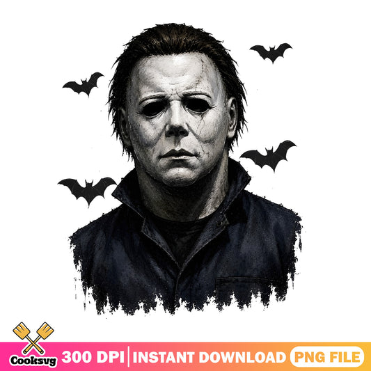 Michael Myers Halloween Horror PNG, Scary Killer PNG, Halloween PNG