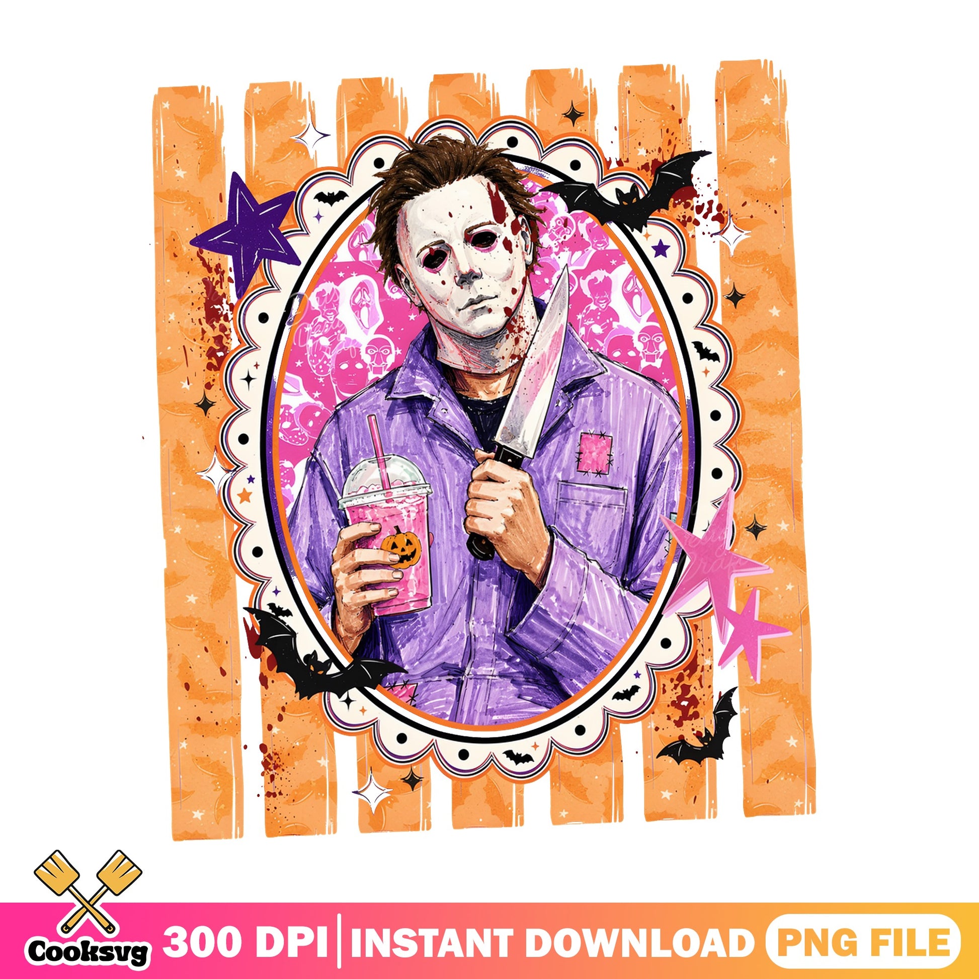 Michael Myers Halloween PNG, Horror Movie PNG, Halloween PNG