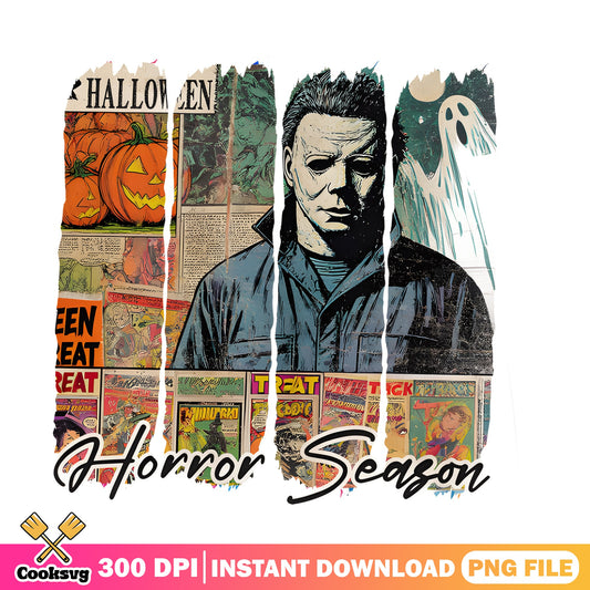 Michael Myers Horror Season PNG, Halloween PNG, Trick Or Treat PNG