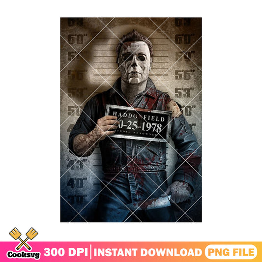 Michael myers horror crime design png, halloween movie michael myers png