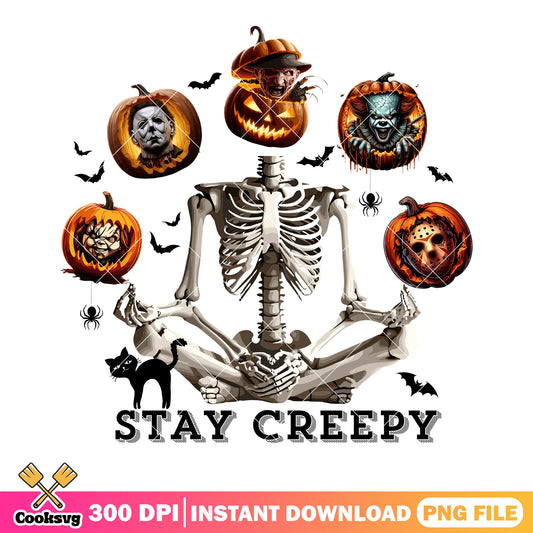 Michael myers pumpkin png, black cat png, halloween scary png