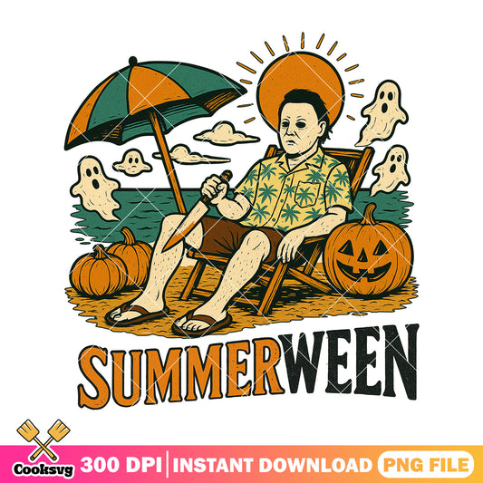 Michael myers summer png, michael myers horror png, halloween horror png