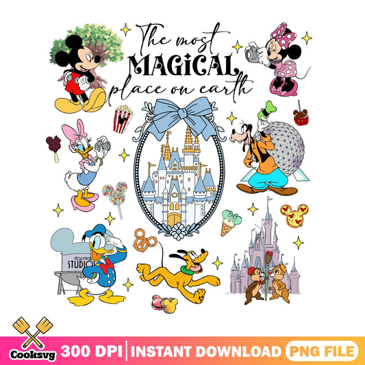 Mickey And Friends Most Magical Place PNG, Disney Castle PNG