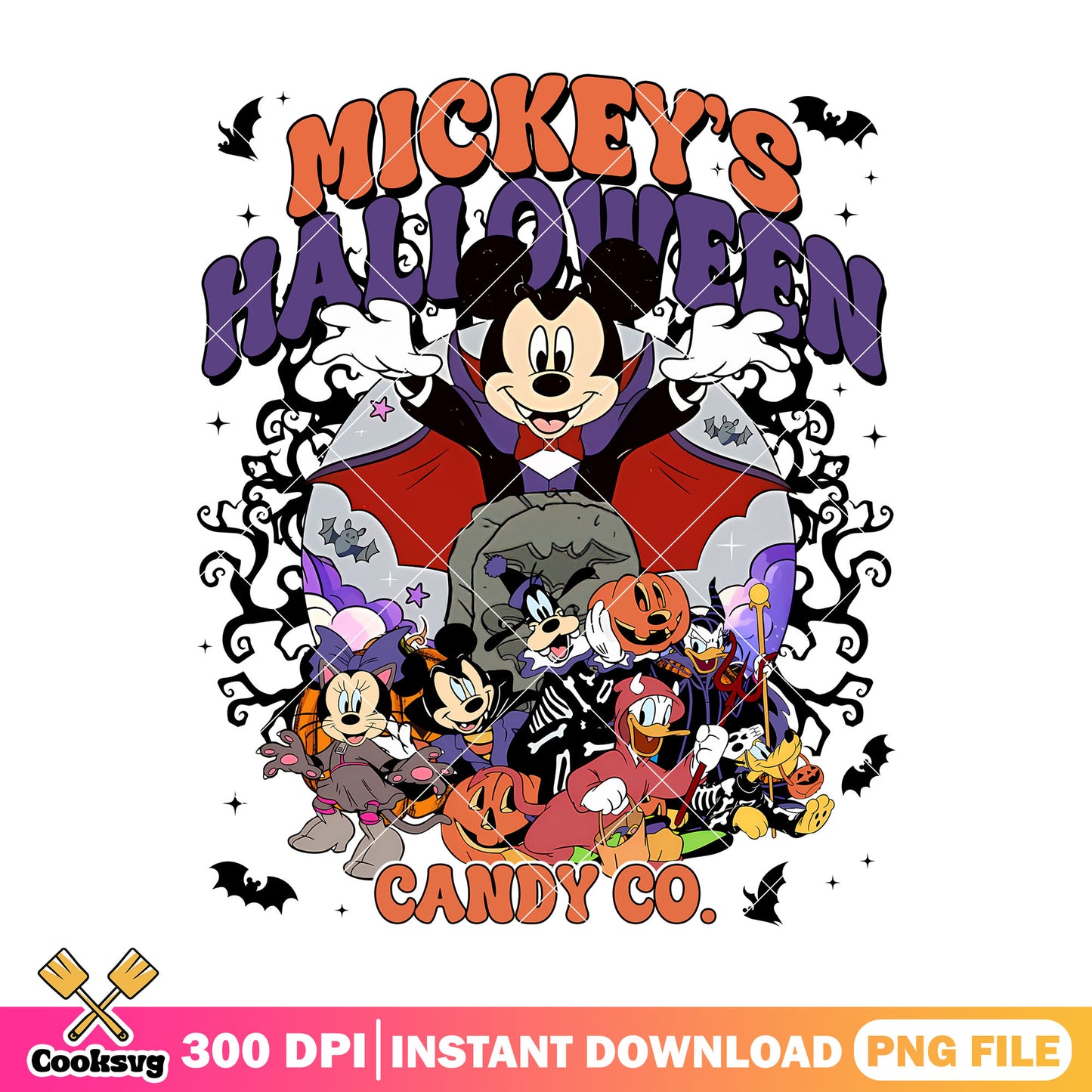 Mickey candy co halloween png, disney mouse png, when is halloween png