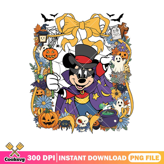 Mickey disney design png, horror mickey png, halloween mickey png