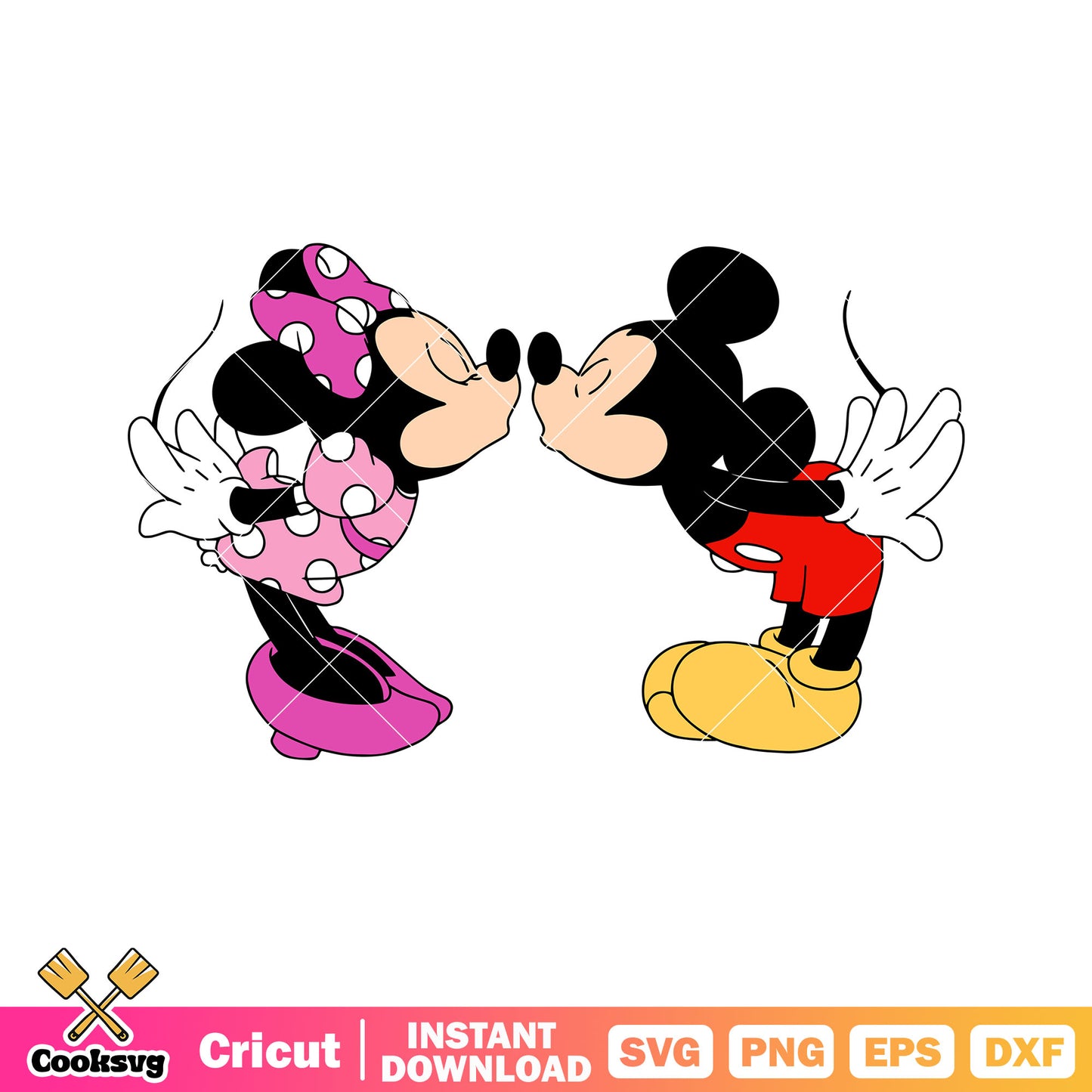 Mickey disney kiss minnie svg valentine, mickey mouse valentine svg