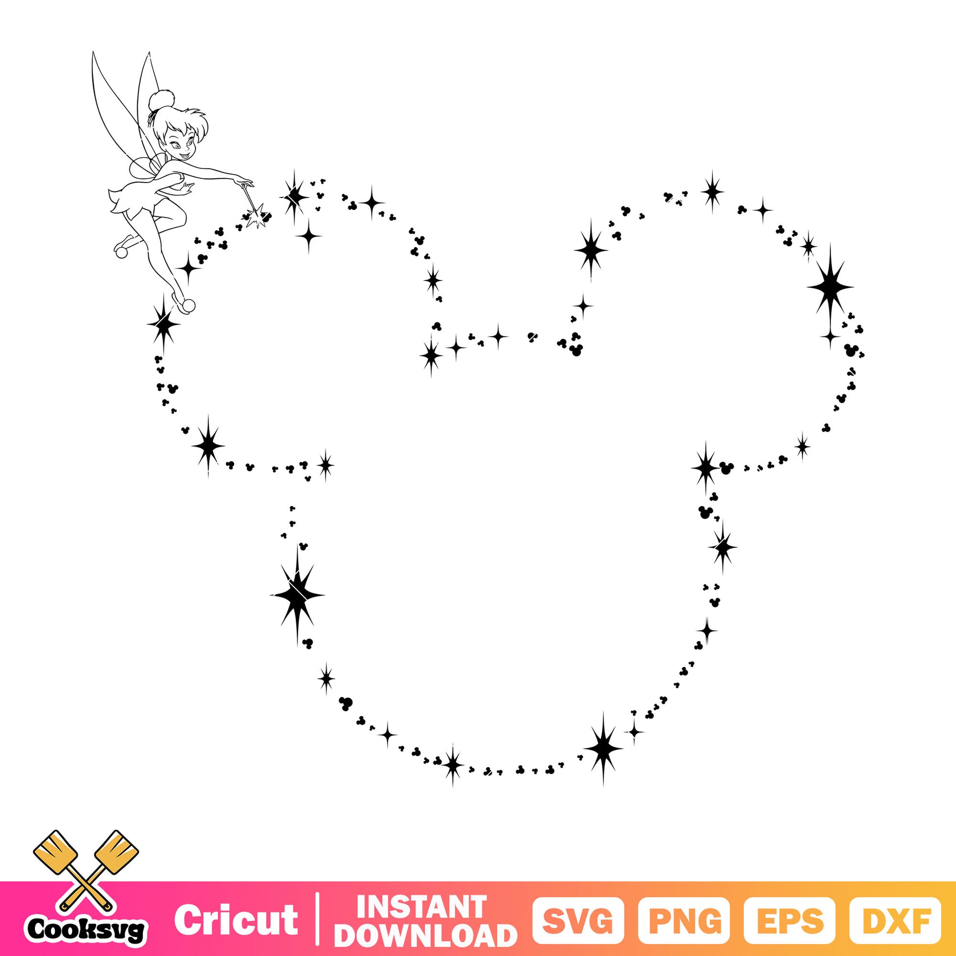 Mickey disney mouse head light svg, mickey mouse head svg, disney mickey svg