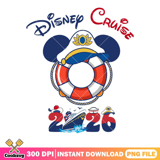 Mickey ears life buoy png, mickey icon png, cruise travel png