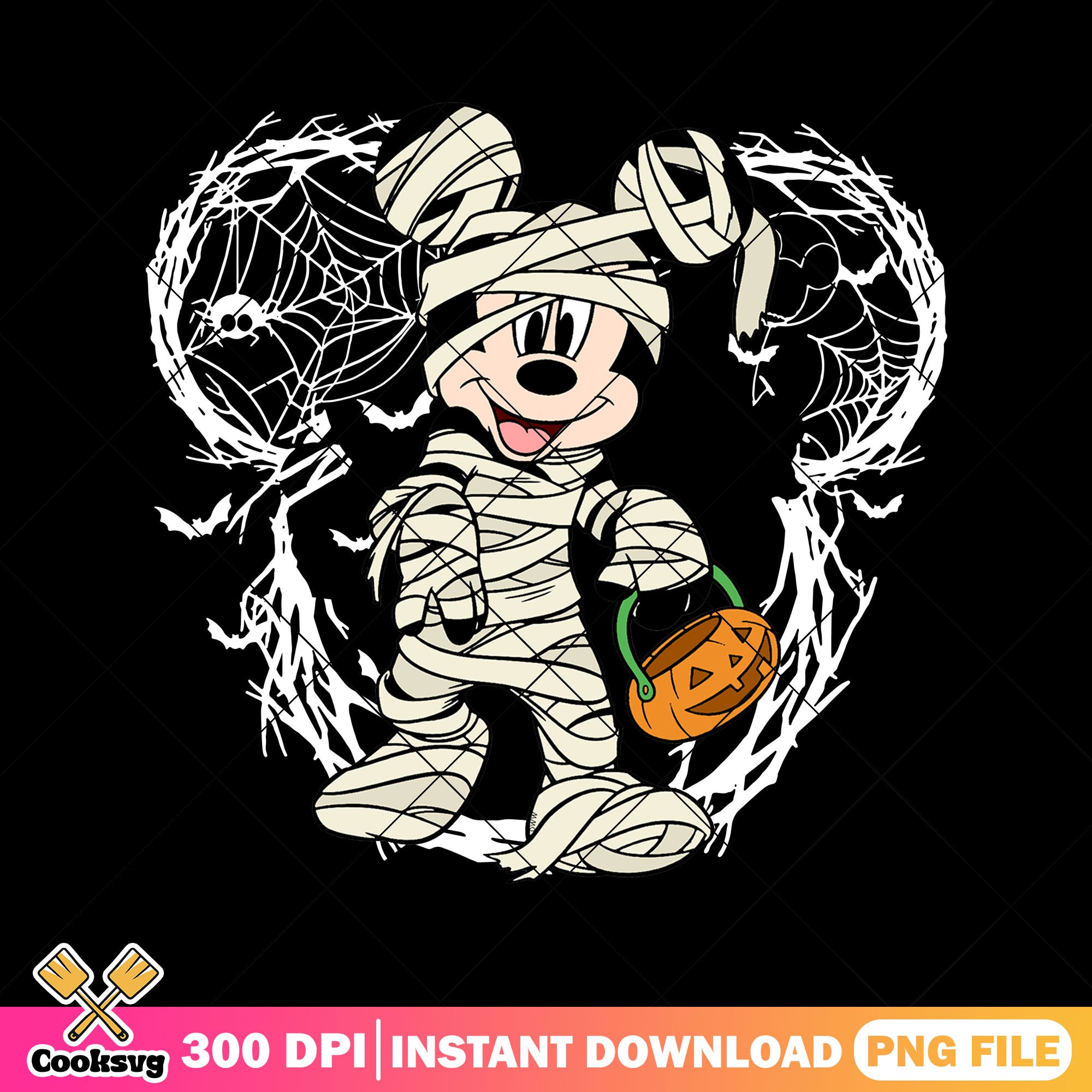 Mickey halloween mummy png, mickey halloween png, horror mickey