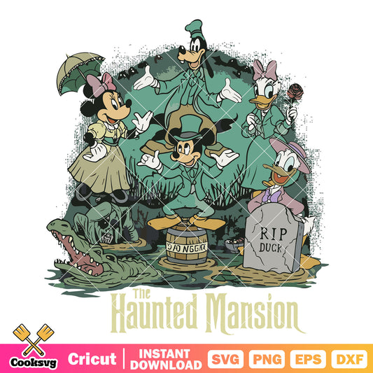 Mickey haunted mansion svg, haunted mansion​ svg, mickey halloween svg