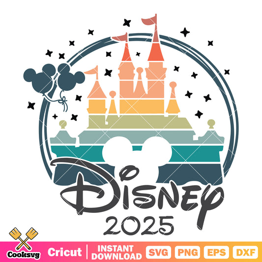 Mickey head castle disney 2025 svg, mickey castle​ svg, mickey disney svg