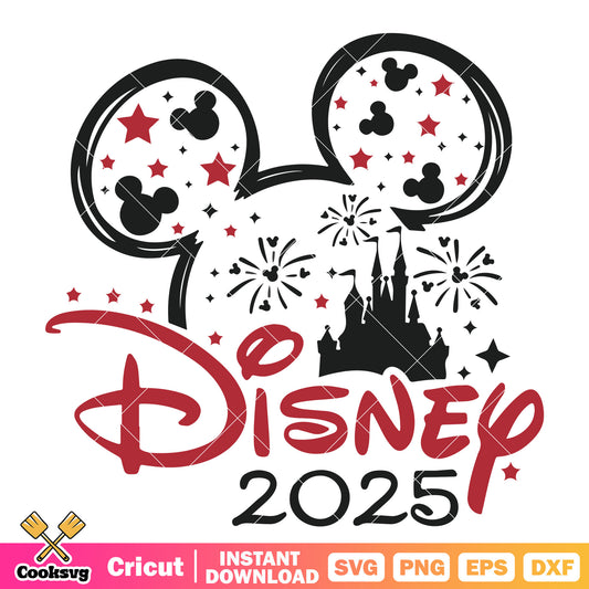 Mickey head disney 2025 svg, mickey head svg, disney mickey​ svg