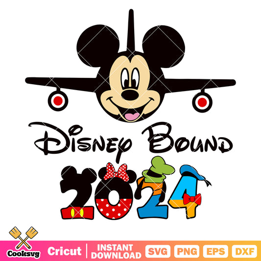 Mickey head disney bound 2024 svg, disney bound​ svg, mickey mouse head svg