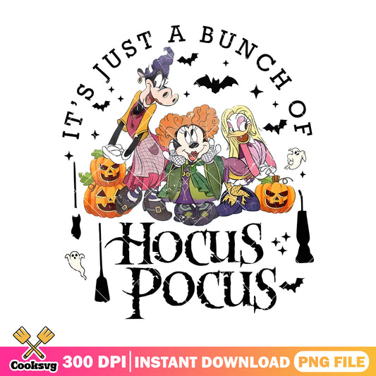 Mickey hocus pocus png, mickey halloween png, hocus pocus 3​ png