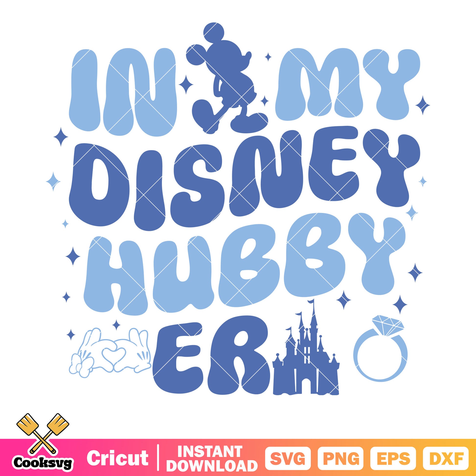 Mickey in my disney hubby era svg, eras disney plus​ svg