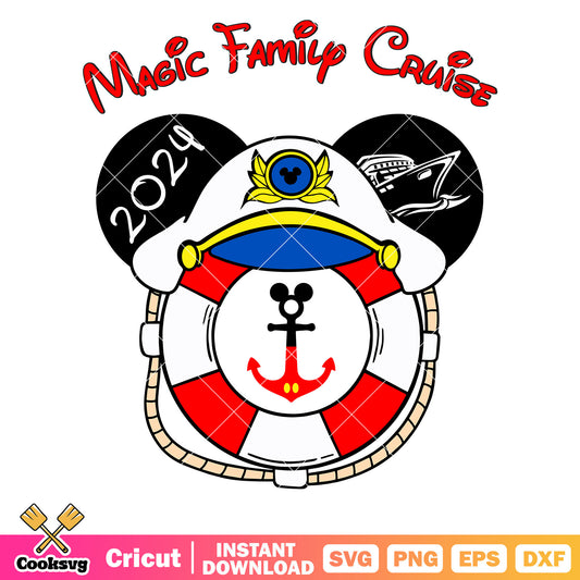 Mickey lifebuoy magic family cruise svg, disney cruise svg, mickey head svg