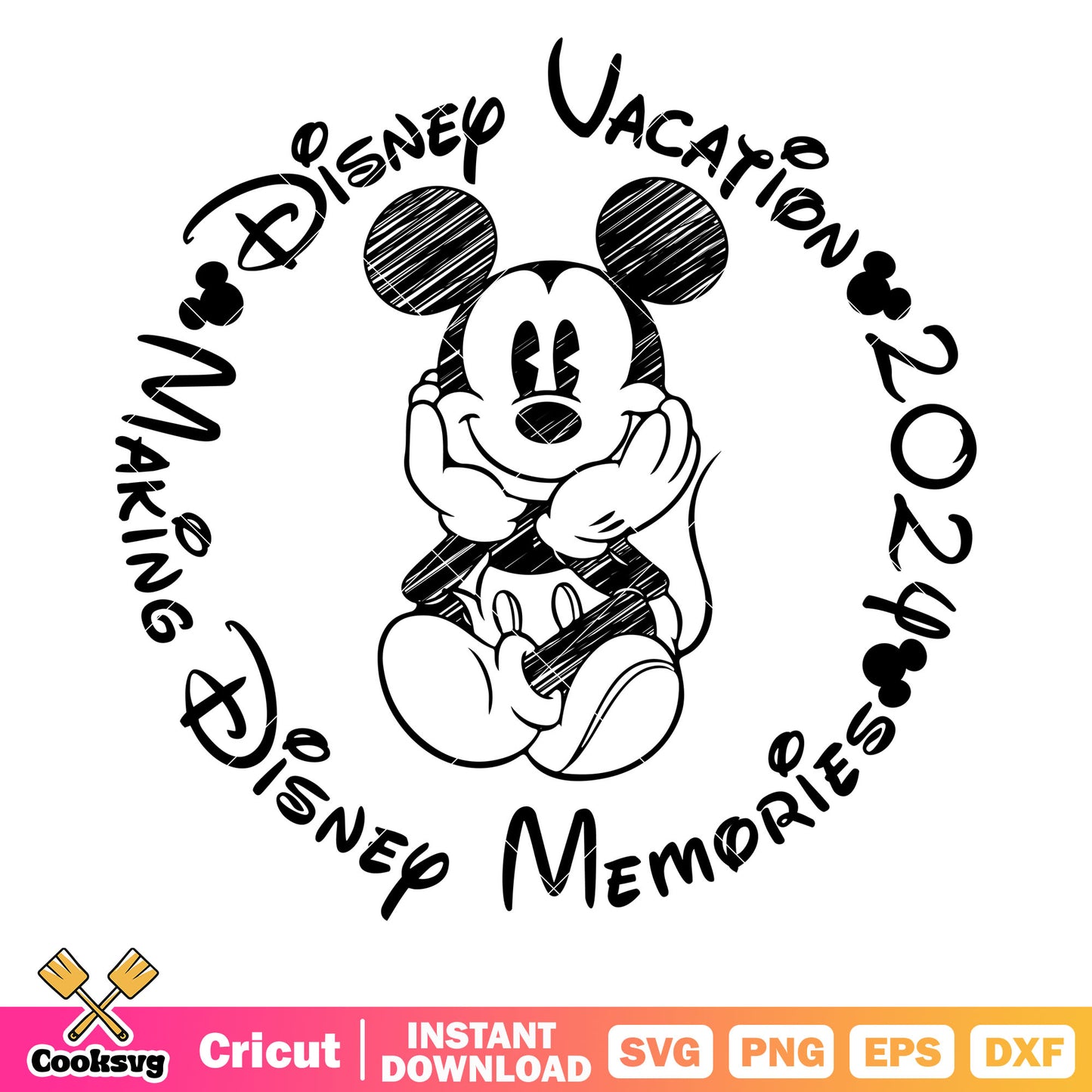 Mickey making disney memories svg, making memories disney​ svg