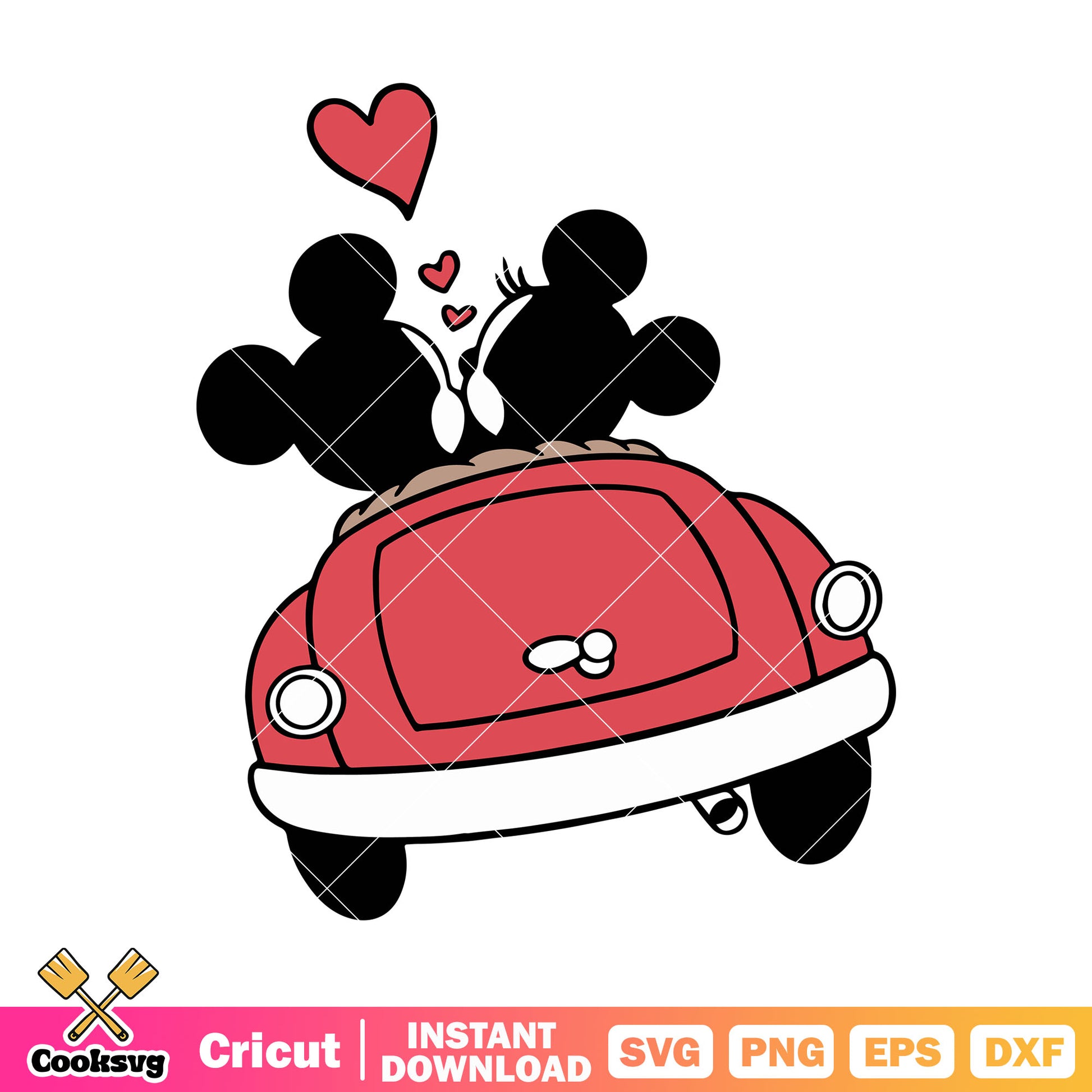 Mickey minnie head love svg valentine, mickey valentine svg, disney valentine svg