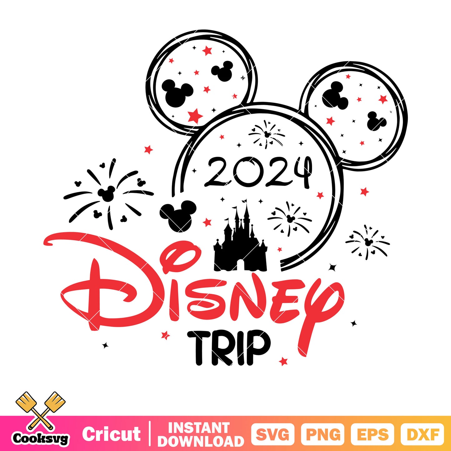 Mickey mouse 2024 disney trip svg, first disney trip​ svg