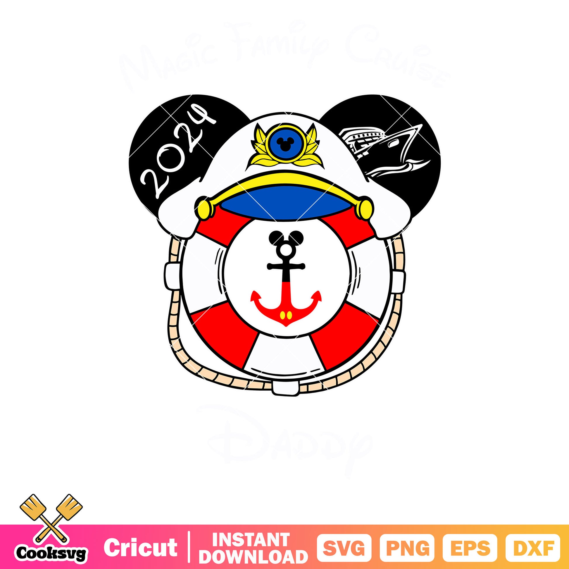 Mickey mouse lifebuoy head svg, disney cruise svg, mickey head svg